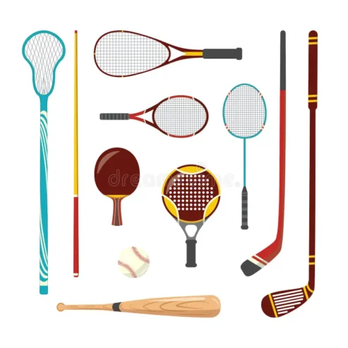 Sport & Leisure Bundle: Elevate Your Game with Quality Racquets, Bats, and Balls