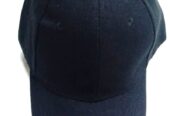 A black baseball cap with a relaxed fit typically features a casual and comfortable design suitable for everyday wear.