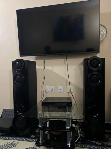 LG sound system and speaker