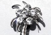 Silver brooches offer a timeless elegance