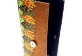 Women’s green Ankara clutch bag