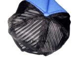 A unisex Manchester united mesh blue cap
