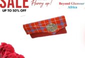 Women’s maasai jute clutch bag very fashionable to have
