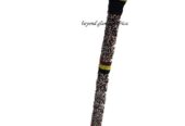 A customized multi colored walking stick