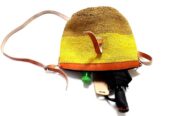 Women’s sisal medium yellow kyondo easy and comfortable to carry