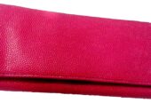 Ladies pink leather purse very fashionable