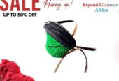 Women’s green sisal kiondo very fashionable.