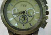 Men’s brown vintage watch very fashionable to have