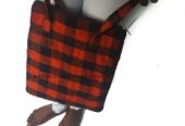 Ladies red and black sling bag very fashionable to have