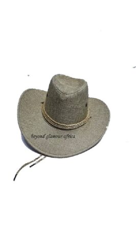 Men’s grey cowboy hat very fashionable to have