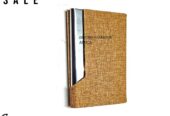 A brown leather cardholder very fashionable to have
