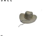 Men’s grey cowboy hat very fashionable to have