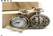 A dolphin vintage pocket watch very fashionable to have