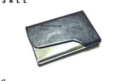 A black card holder