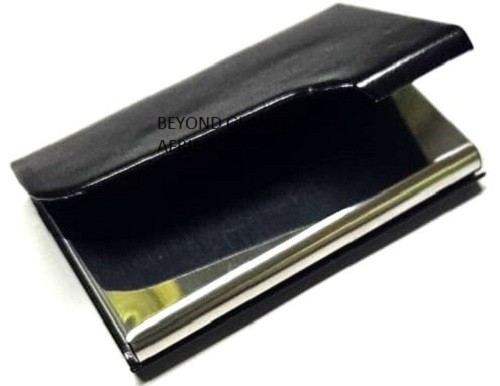 A black card holder