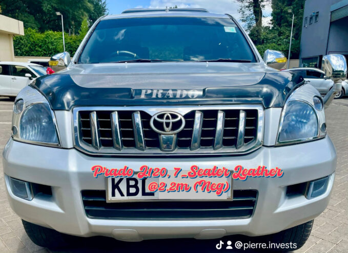 Prado LandCruiser J120 7-Seater Leather