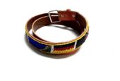 Brown maasai beaded leather belt very fashionable to have