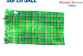 Ladies green shawl very fashionable and durable to have