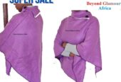 Ladies purple poncho very fashionable to have
