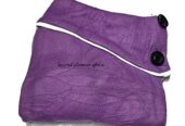 Ladies purple poncho very fashionable to have