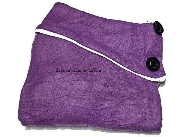 Ladies purple poncho very fashionable to have