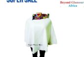 Ladies white Ankara poncho very fashionable and durable to have