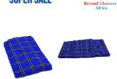 A royal blue maasai shuka very warm to have