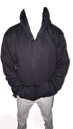 A black fleece hood very fashionable and durable to have