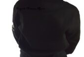 A black fleece hood very fashionable and durable to have