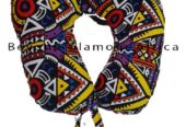 Unisex Ankara travelling neck pillow very fashionable to have