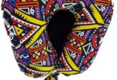 Unisex Ankara travelling neck pillow very fashionable to have