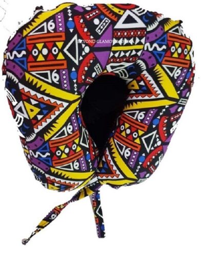 Unisex Ankara travelling neck pillow very fashionable to have