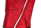 Ladies red cotton poncho very fashionable