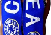 A chelsea knitted sarf very fashionable to have
